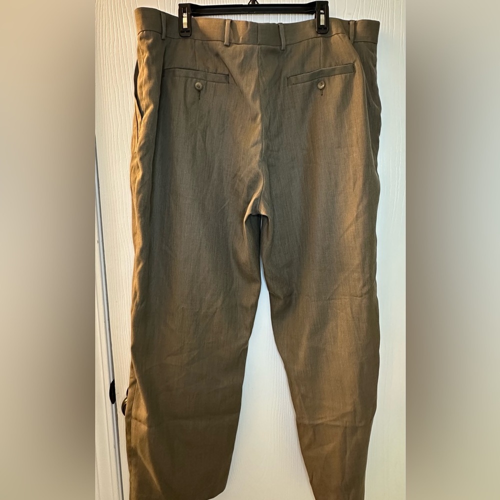 Perry Ellis brown dress pants men’s 42x30 inseam 29” - Picture 7 of 8
